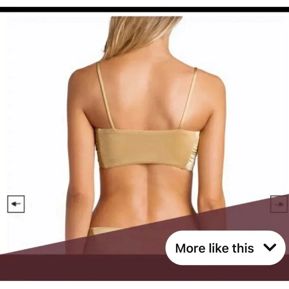 Boys + Arrows Hezeus bikini top xs NWT!